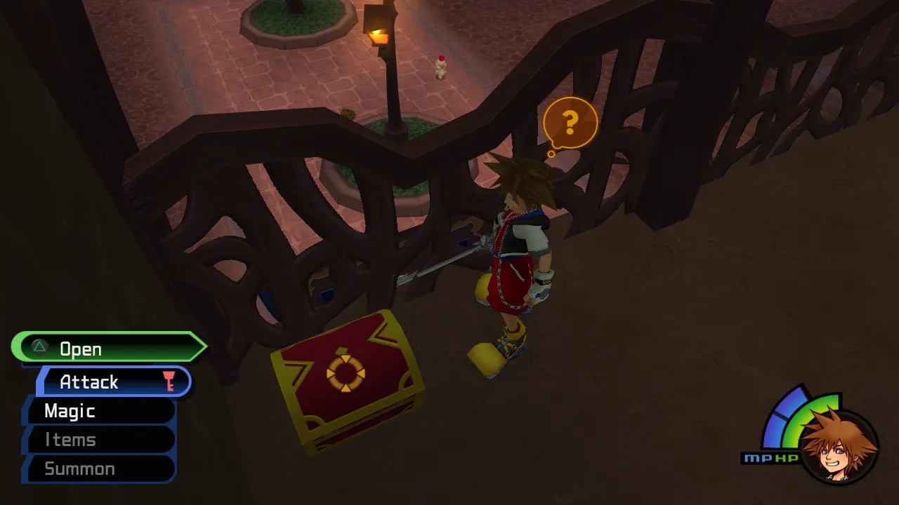 Traverse Town 1st District Blue Trinity Balcony Chest